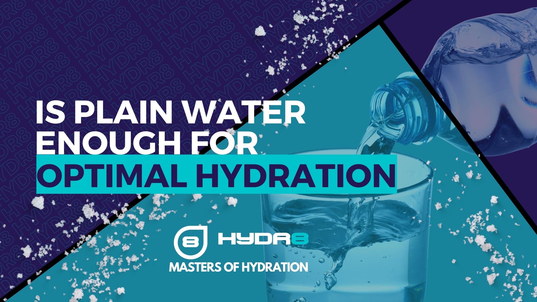 Is water drinken voldoende om je lichaam te hydrateren?