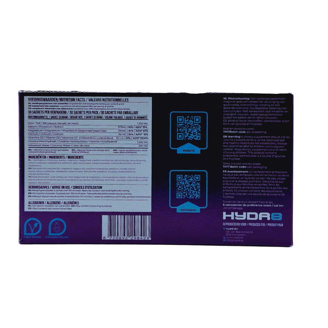 Hydr8 Blueberry Boost x30